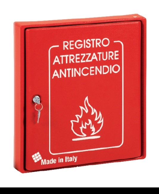 Cassetta registro attrezzature antincendio a parete per esterno  UNI 45