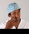 Cappellino chirurgo con lacci tessuto riciclato Garys