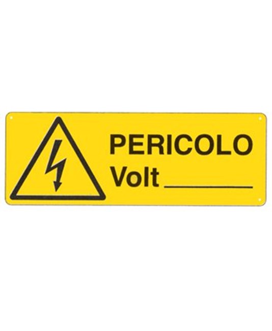 Cartello 'pericolo volt__'