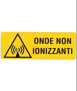 etichette adesive  onde non ionizzanti