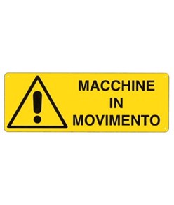 etichette adesive 'macchine in movimento'