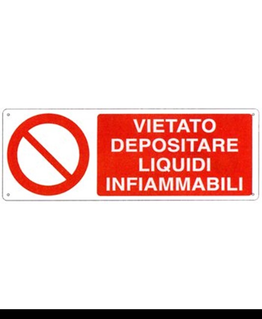 etichette adesive vietato  depositare liquidi infiammabili
