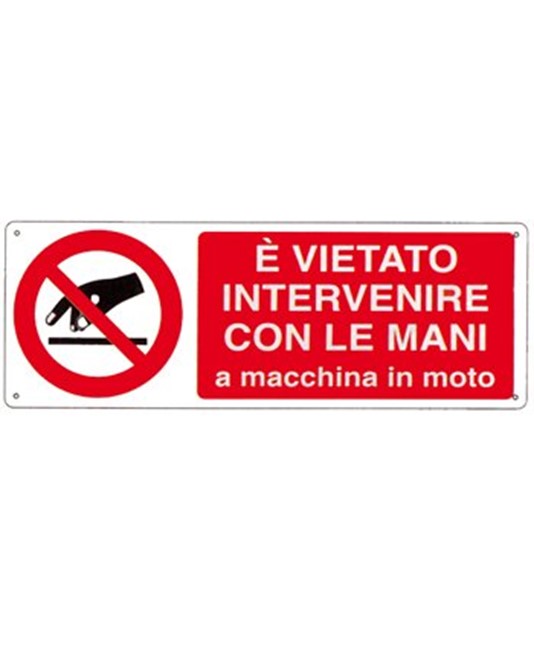 etichette adesive è vietato intervenire con le mani a macchina in moto etichette adesive è vietato intervenire con le mani a macchina in moto