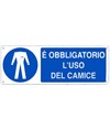 Cartello  è obbligatorio l'uso del camice