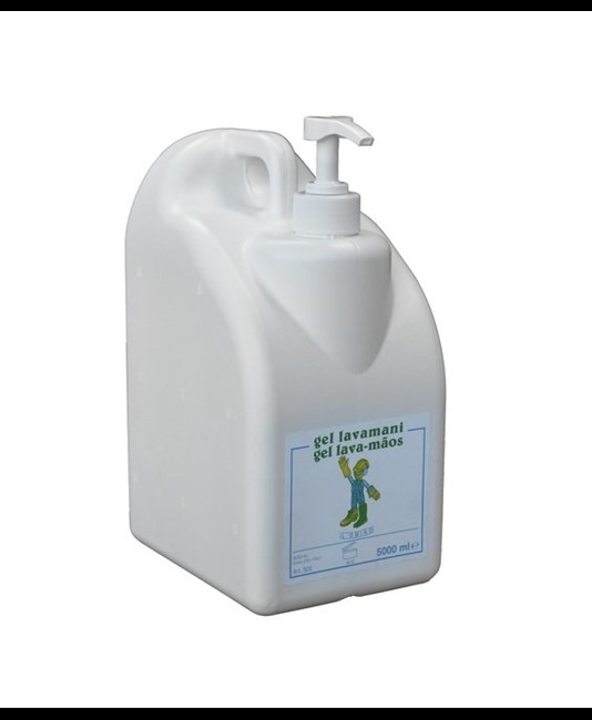 Gel lavamani naturale con pompetta dosatrice