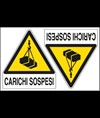 Adesivo 'carichi sospesi'