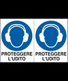 Adesivo 'proteggere l'udito'
