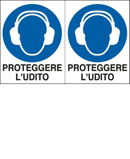 Adesivo 'proteggere l'udito' Adesivo 'proteggere l'udito'
