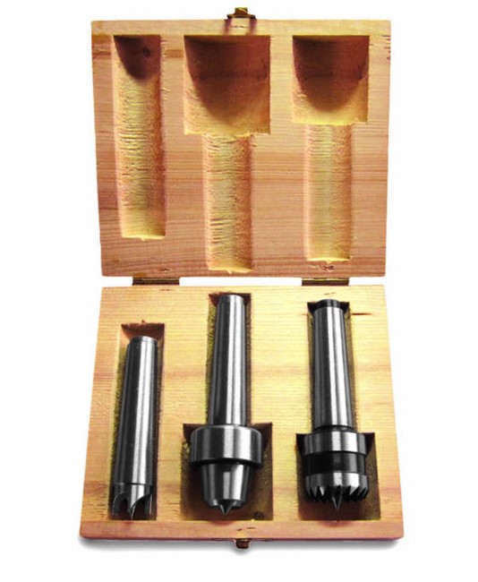 Kit trascinatori 3 pezzi per torni in legno Kit trascinatori 3 pezzi per torni in legno