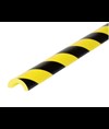 Profilo paracolpi in gomma giallo nero
