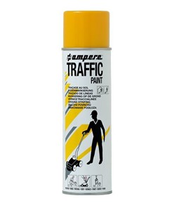 Bomboletta di vernice spray gialla Ampere Traffic Paint in offerta