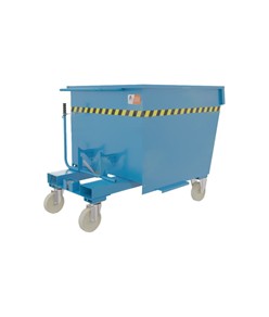 Benna ribaltabile con ruote