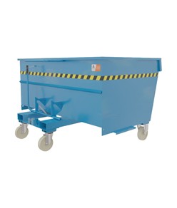 Benna ribaltabile con ruote