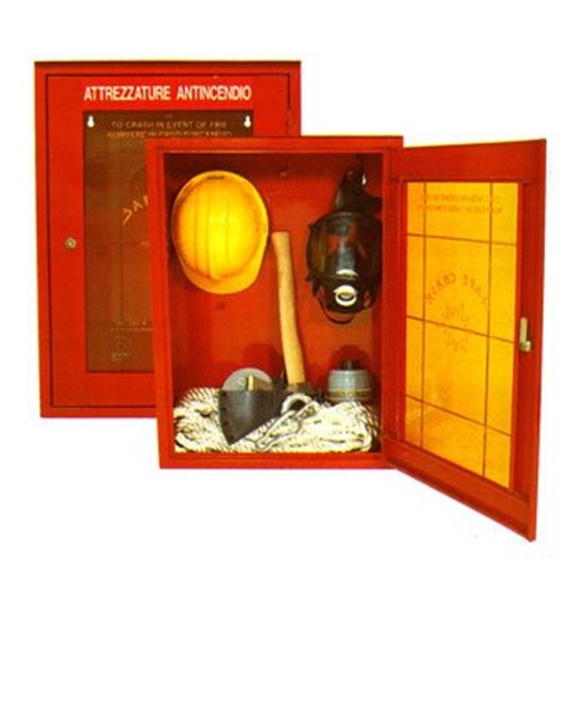 Armadio a muro per attrezzature antincendio Armadio a muro per attrezzature antincendio