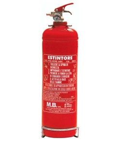 Estintore a polvere da 2 kg