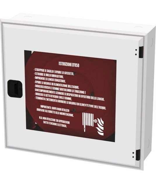 Cassetta naspo a incasso con lastra infrangibile  Florida Cassetta naspo a incasso con lastra infrangibile  Florida