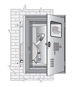 Portello di rivestimento per cassette incassate a muro