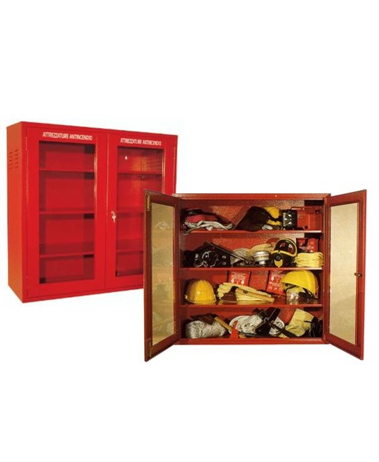 Armadio a muro per attrezzi antincendio Armadio a muro per attrezzi antincendio
