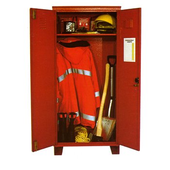 Armadio a pavimento per attrezzi antincendio