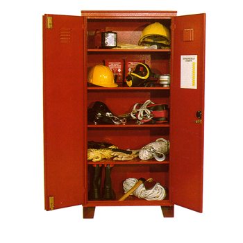 Armadio a pavimento per attrezzi antincendio