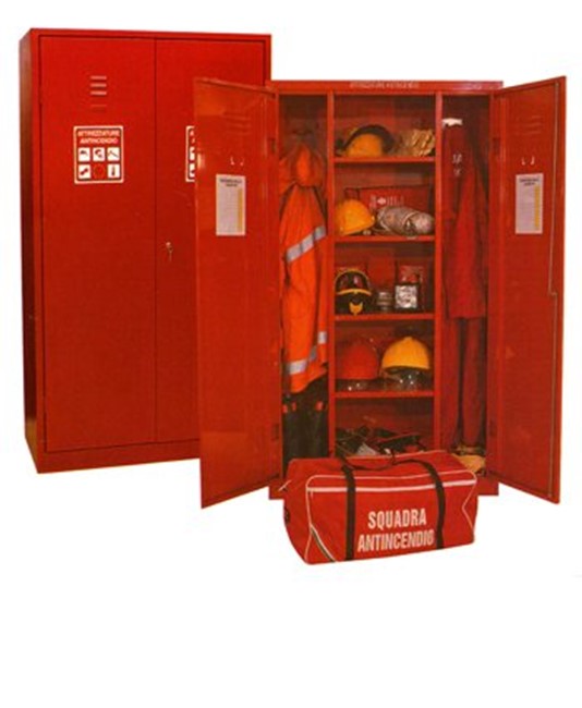 Armadio a pavimento per attrezzi antincendio Armadio a pavimento per attrezzi antincendio