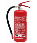 Estintore a polvere da 4kg