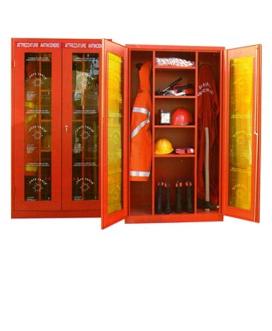 Armadio a pavimento per attrezzi antincendio Armadio a pavimento per attrezzi antincendio