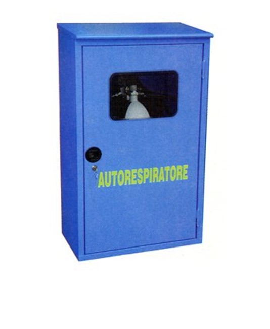 Armadio a muro per autorespiratore Armadio a muro per autorespiratore