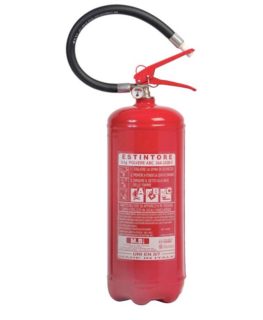 Estintore a polvere 34A-233B-C Estintore a polvere 34A-233B-C