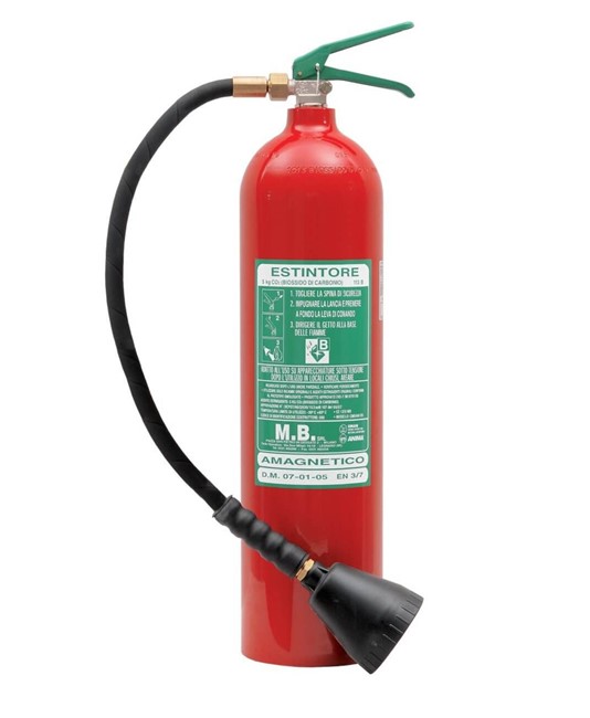 Estintore amagnetico CO2 5 kg Estintore amagnetico CO2 5 kg