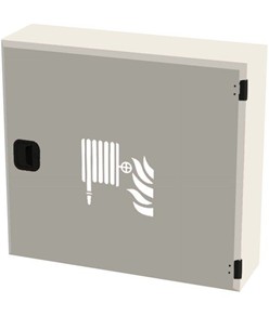 Cassetta vuota per naspo a parete con portello pieno