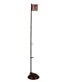 Piantana porta estintore con base ABS Piantana porta estintore con base ABS