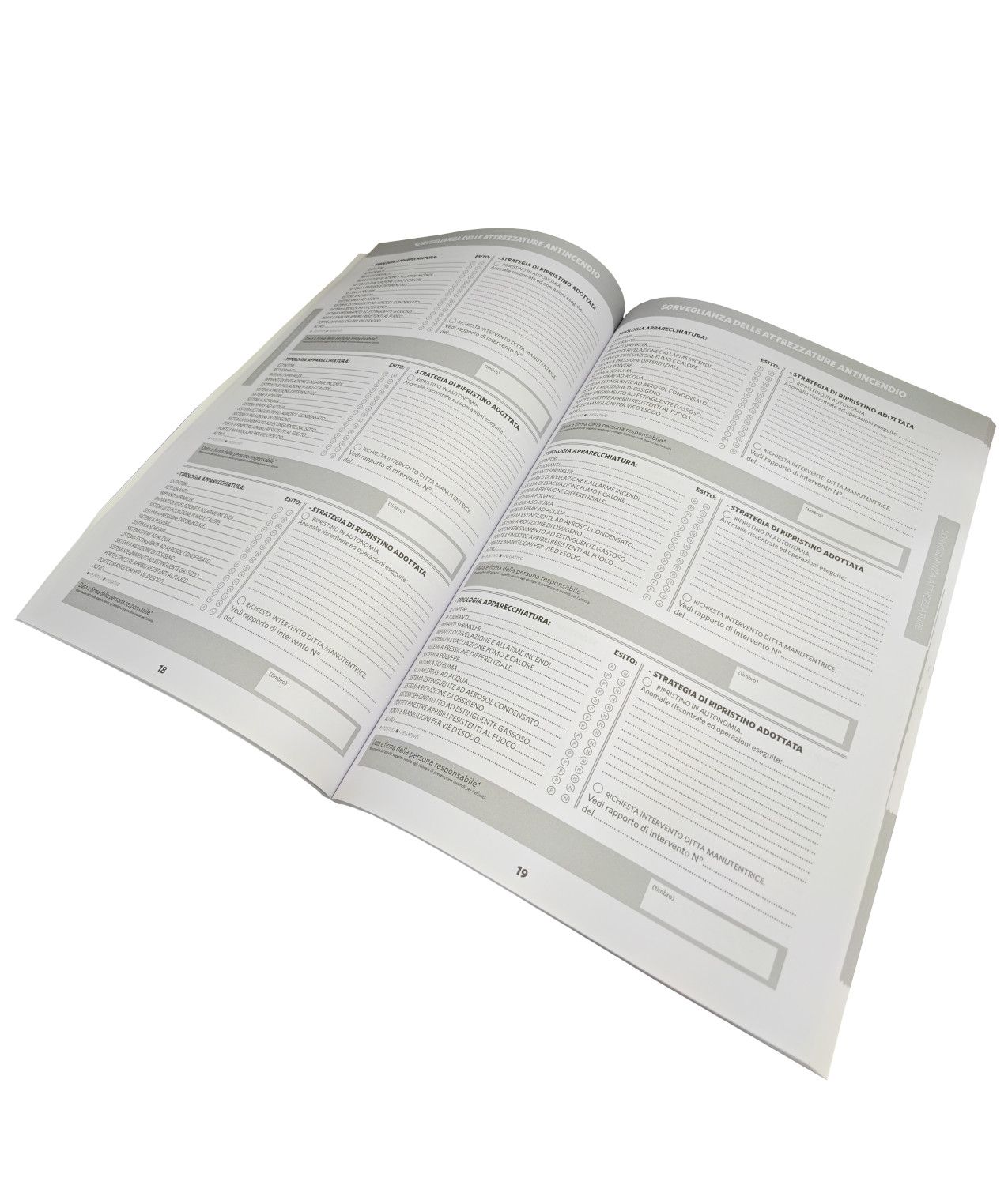 Registro antincendio decreto 151