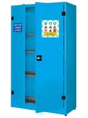 Armadio per prodotti chimici liquidi