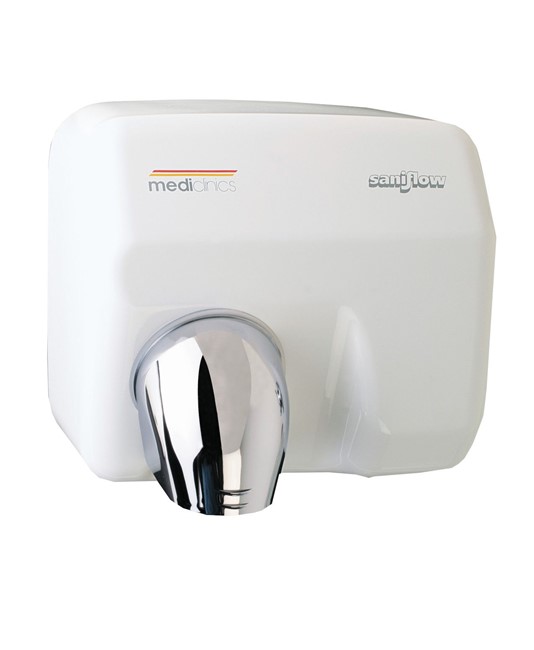 Asciugamani con sensore di movimento ad aria calda Mediclinics Saniflow A Asciugamani con sensore di movimento ad aria calda Mediclinics Saniflow A