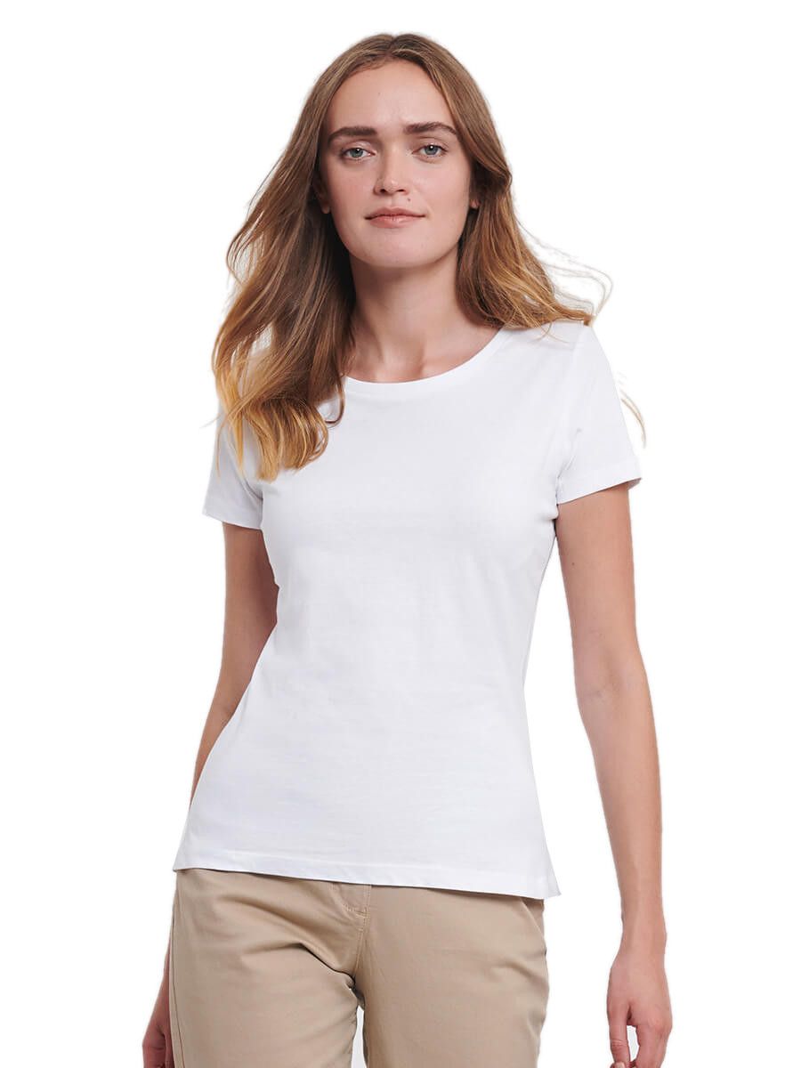 T-SHIRT DONNA MANICA CORTA PURE ORGANIC Russell