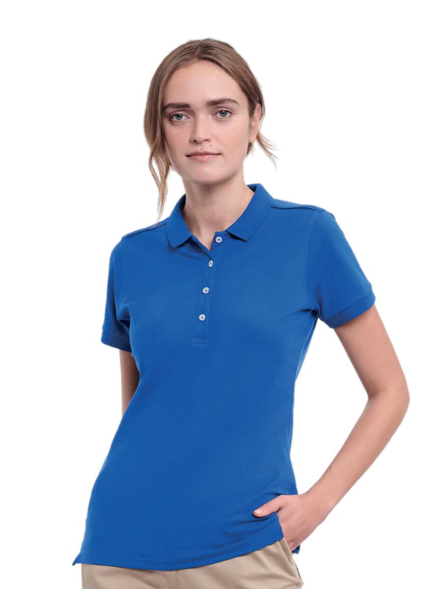 POLO DONNA MANICA CORTA STRETCH Russell
