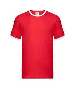 T-shirt a maniche corte Fruit of the Loom Ringer