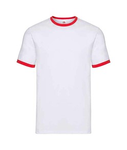 T-shirt a maniche corte Fruit of the Loom Ringer