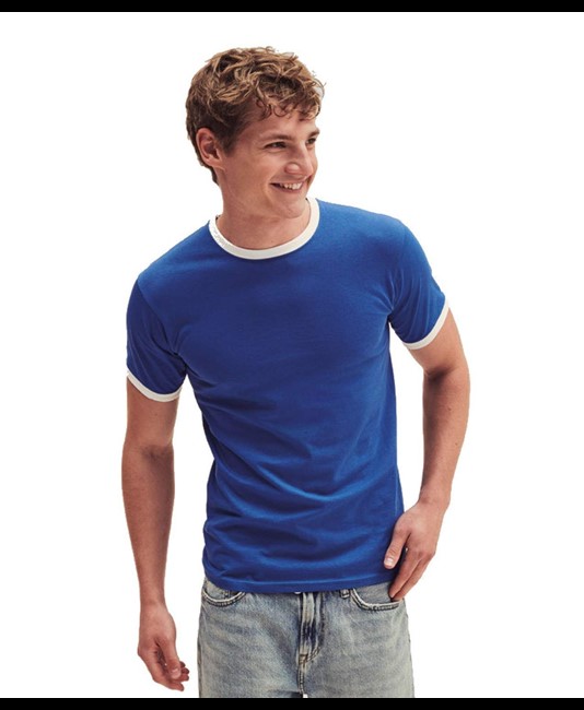 T-shirt a maniche corte Fruit of the Loom Ringer