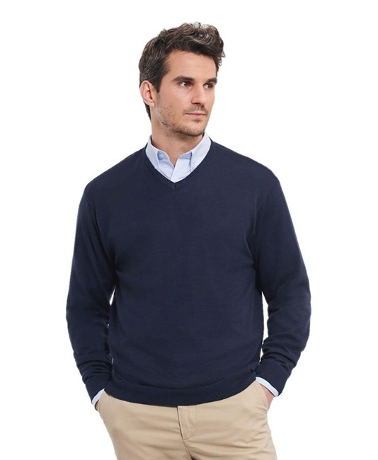 PULLOVER UOMO COLLO A V Russell PULLOVER UOMO COLLO A V Russell