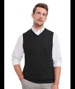 PULLOVER UNISEX SMANICATO COLLO A V Russell