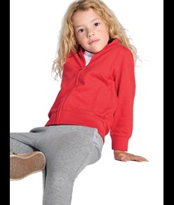 FELPA BAMBINO ZIP INTERA LEGGERA FRENCH TERRY JHK