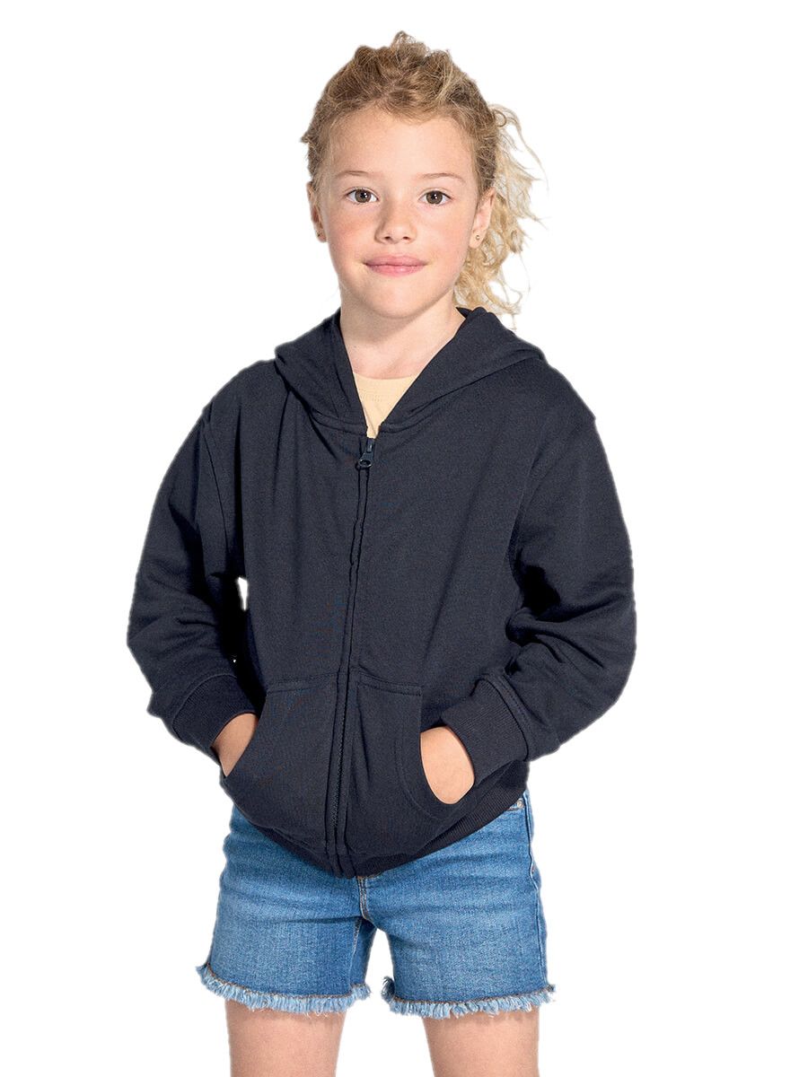 FELPA BAMBINO CAPPUCCIO E ZIP LEGGERA FRENCH TERRY JHK