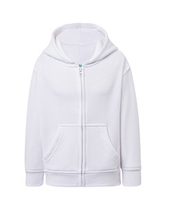 Felpa bambini con zip e cappuccio JHK