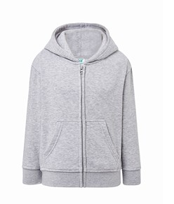 Felpa bambini con zip e cappuccio JHK