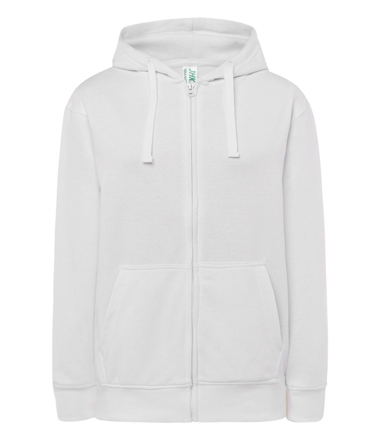 Felpa con cappuccio ZIP da donna JHK French Terry