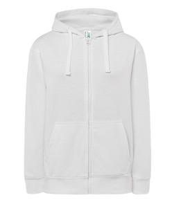 Felpa con cappuccio ZIP da donna JHK French Terry