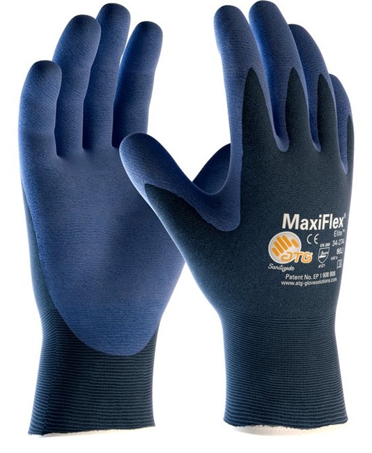 guanti da lavoro con palmo rivestito ATG MaxiFlex Elite guanti da lavoro con palmo rivestito ATG MaxiFlex Elite