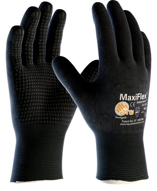 guanti da lavoro puntinati con polso americano ATG MaxiFlex Endurance guanti da lavoro puntinati con polso americano ATG MaxiFlex Endurance